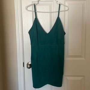 Blue/Green mini dress